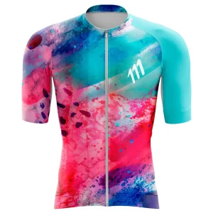 Jersey ciclismo manga corta hombre - CORAL